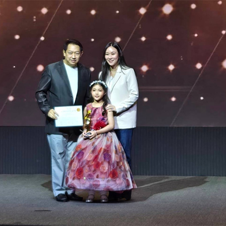 น้องพอใจ ลูกศิษย์ครูหนึ่งคว้ารางวัล Gold Prize